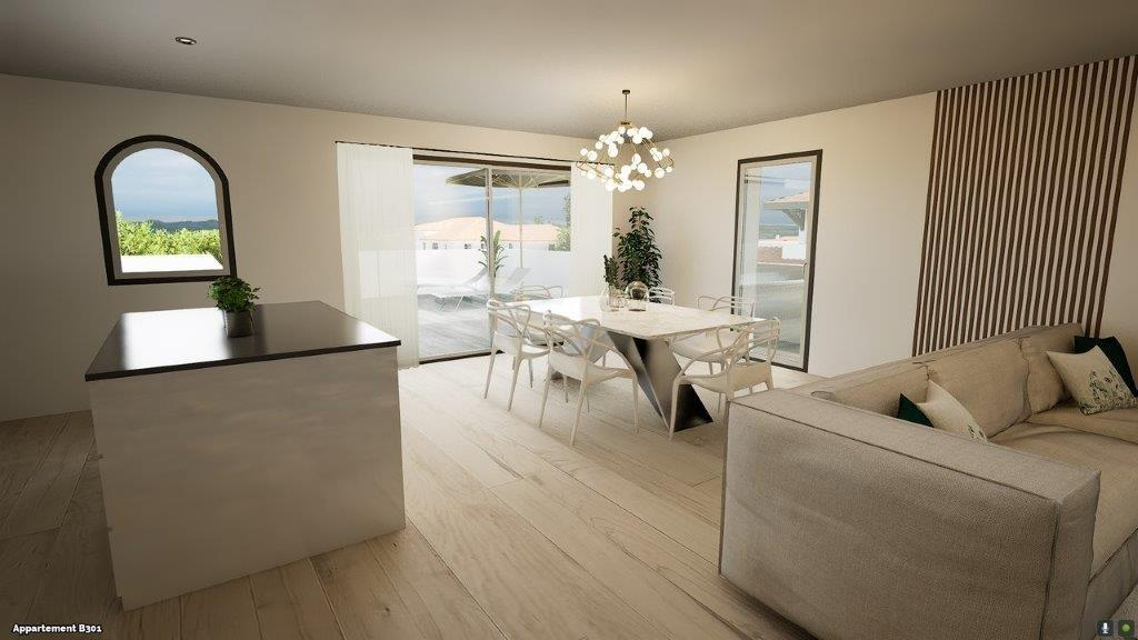 Photo EXCLUSIVITE   PRIX DIRECT PROMOTEUR ANGLET CENTRE - APPARTEMENT T3 TERRASSES image 4/6
