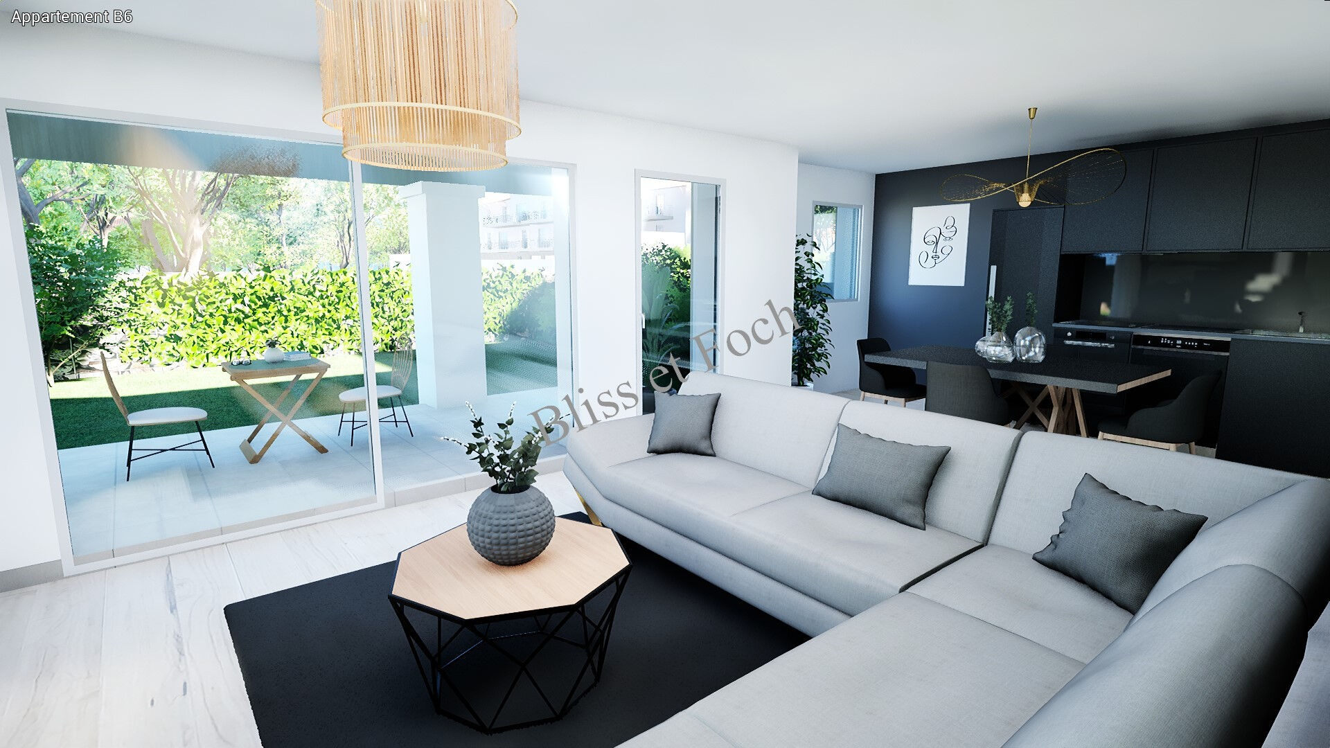 Photo EXCLUSIVITÉ  PRIX DIRECT PROMOTEUR  ANGLET CENTRE - APPARTEMENT T3  - TERRASSE image 3/6
