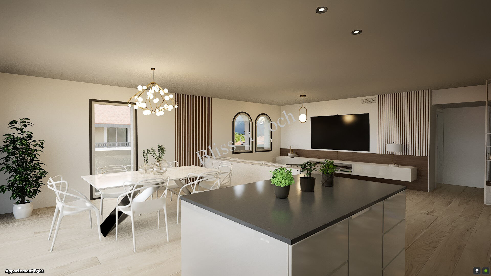 Photo EXCLUSIVITÉ  PRIX DIRECT PROMOTEUR  ANGLET CENTRE - APPARTEMENT T3  - TERRASSE image 4/6