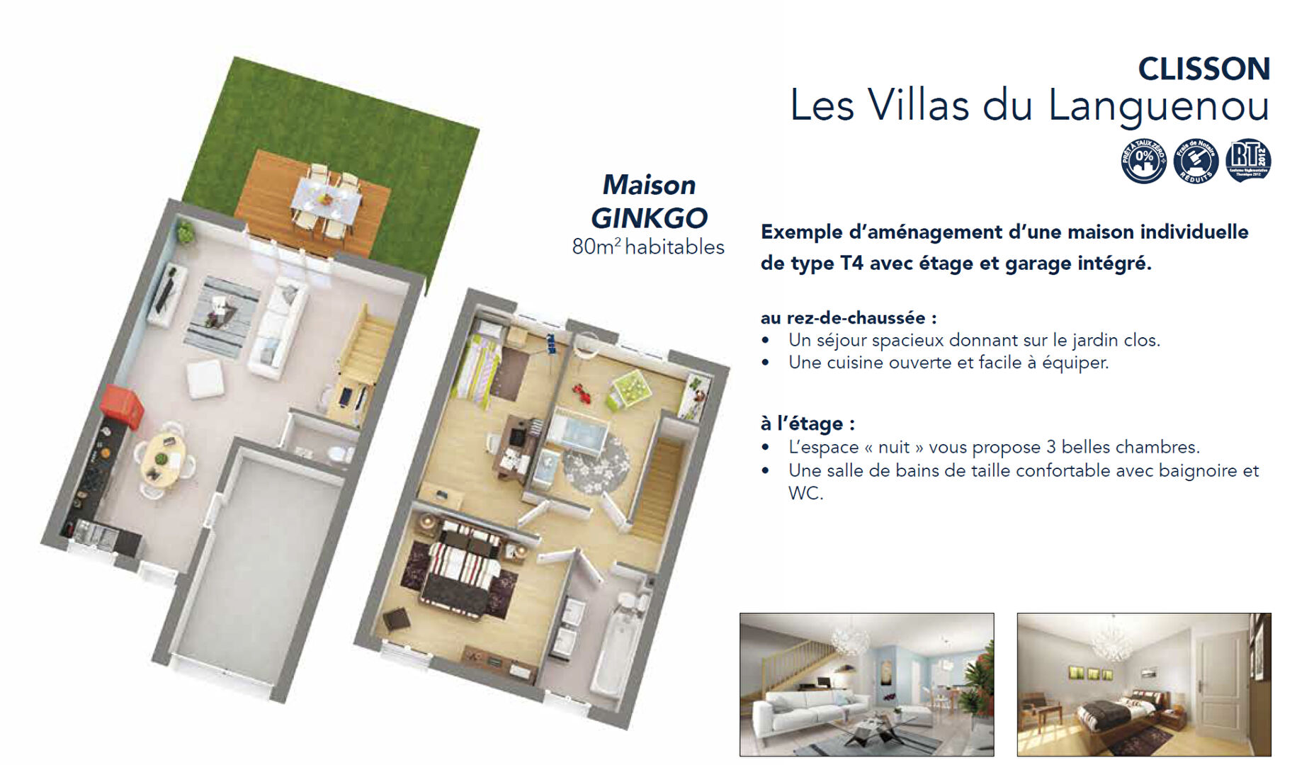 Photo Programme neuf - Maisons avec garage et jardin - Clisson image 2/4