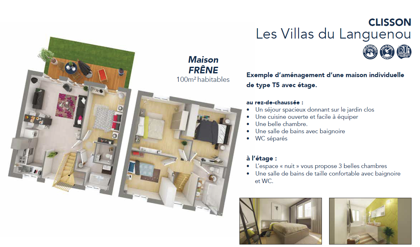 Photo Programme neuf - Maisons avec garage et jardin - Clisson image 2/4