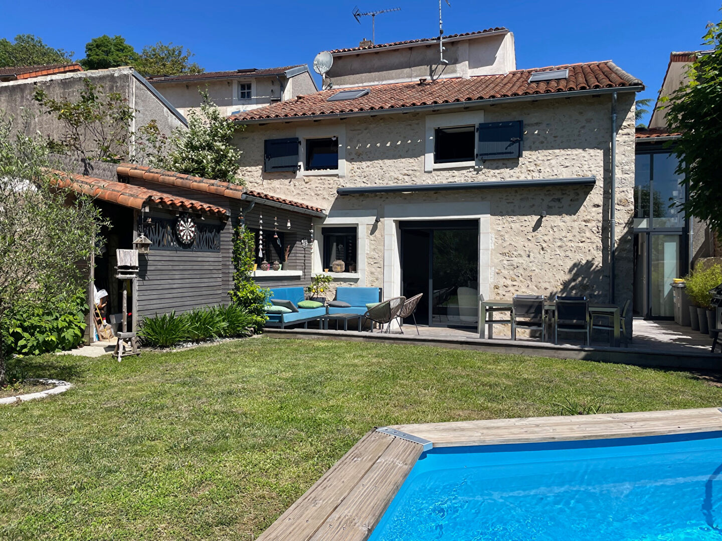 Ligugé, hyper centre bourg-T5