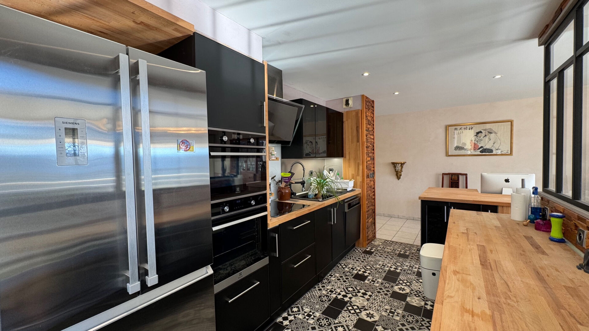 Photo FACE AUX PYRENEES, HAUT DE BILLERE, T4 avec Terrasse/3 chambres/Garage et cave, Excellent état image 5/6