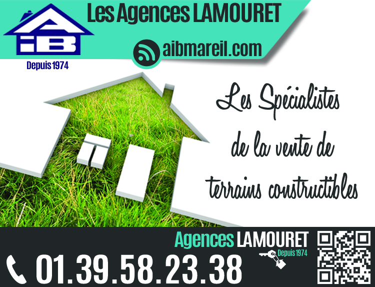 SAINT NOM LA BRETECHE - TERRAIN 627m² avec  permis de construire accepté.