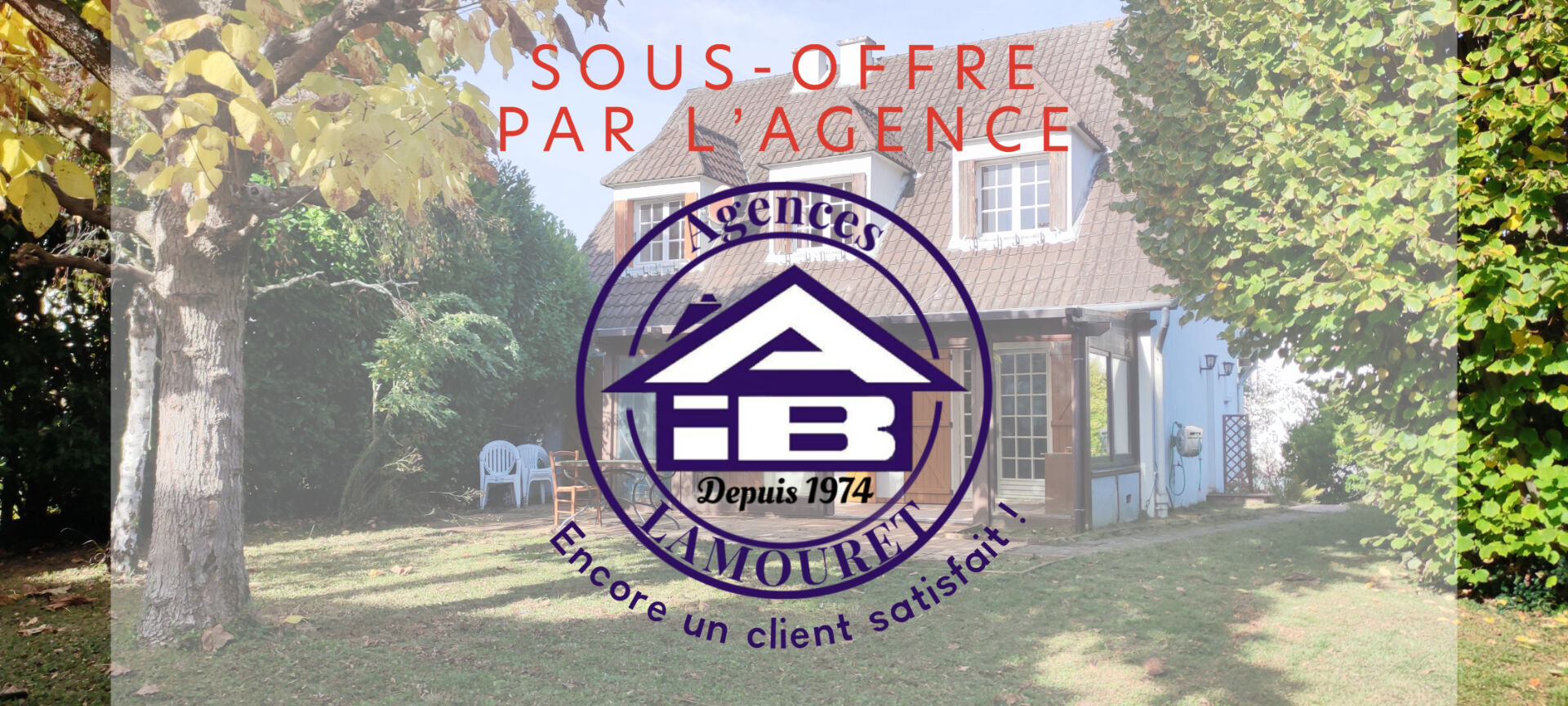 Photo SOUS OFFRE ACCEPTEE PAR LES AGENCES LAMOURET. image 1/6