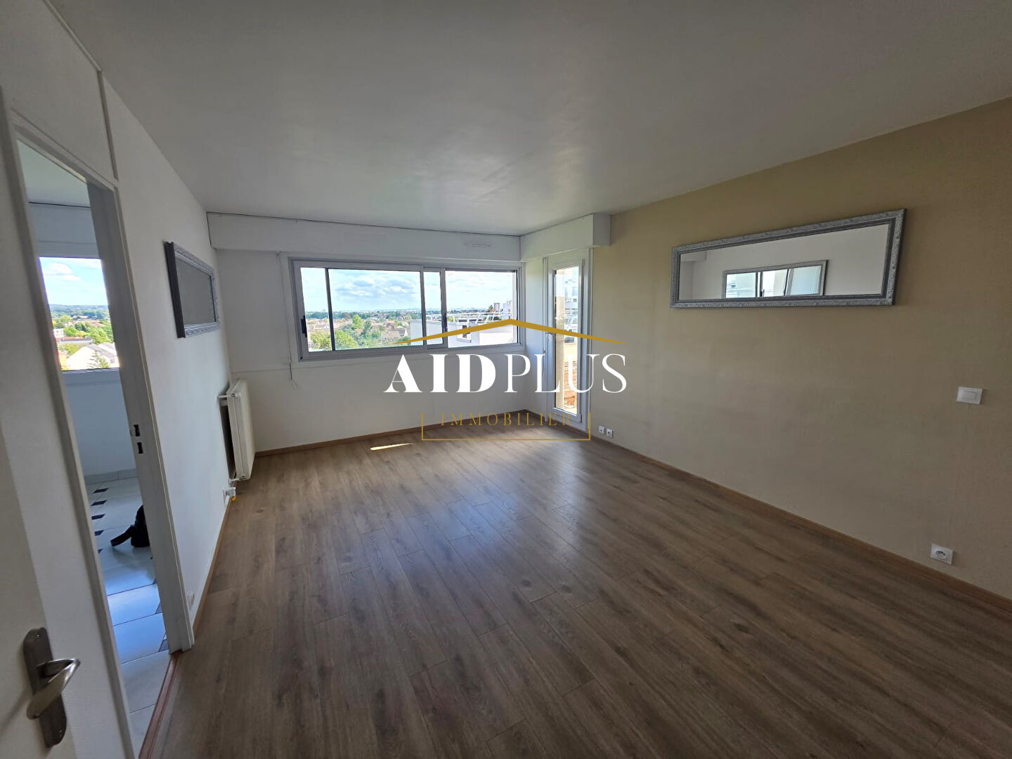 Dernier étage avec vue.