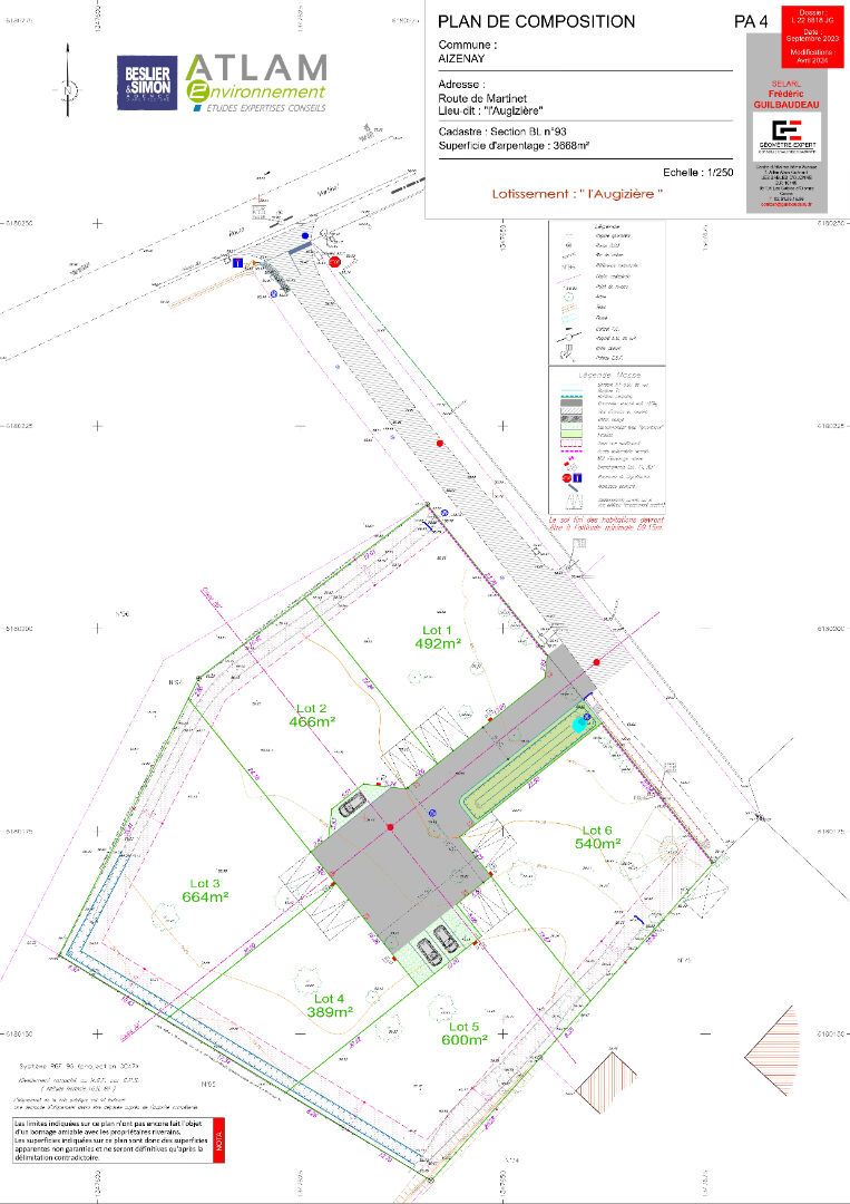 Photo AIZENAY, terrain à bâtir de 466 m² image 5/5