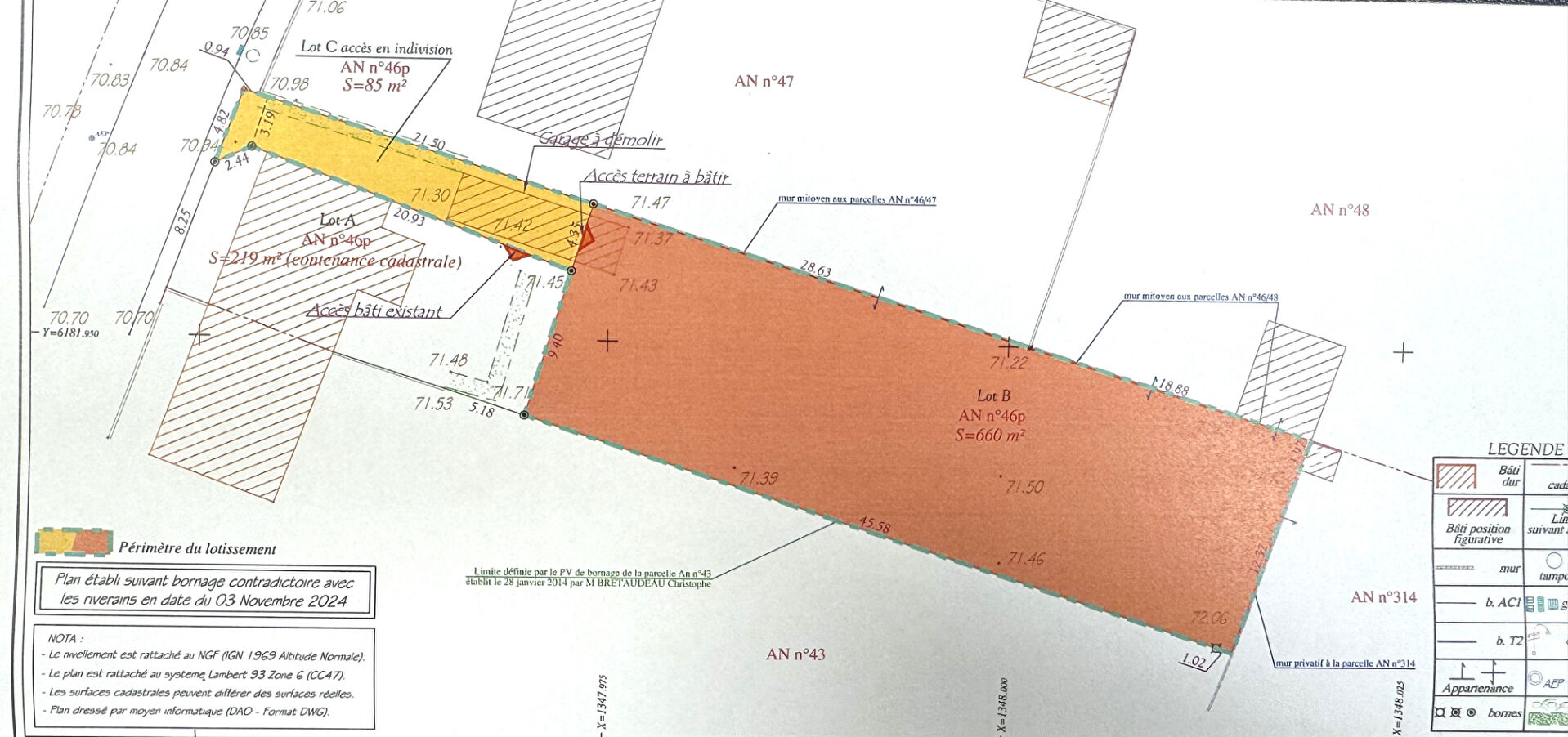 Photo AIZENAY, terrain à bâtir de 660 m², proche centre. image 2/3