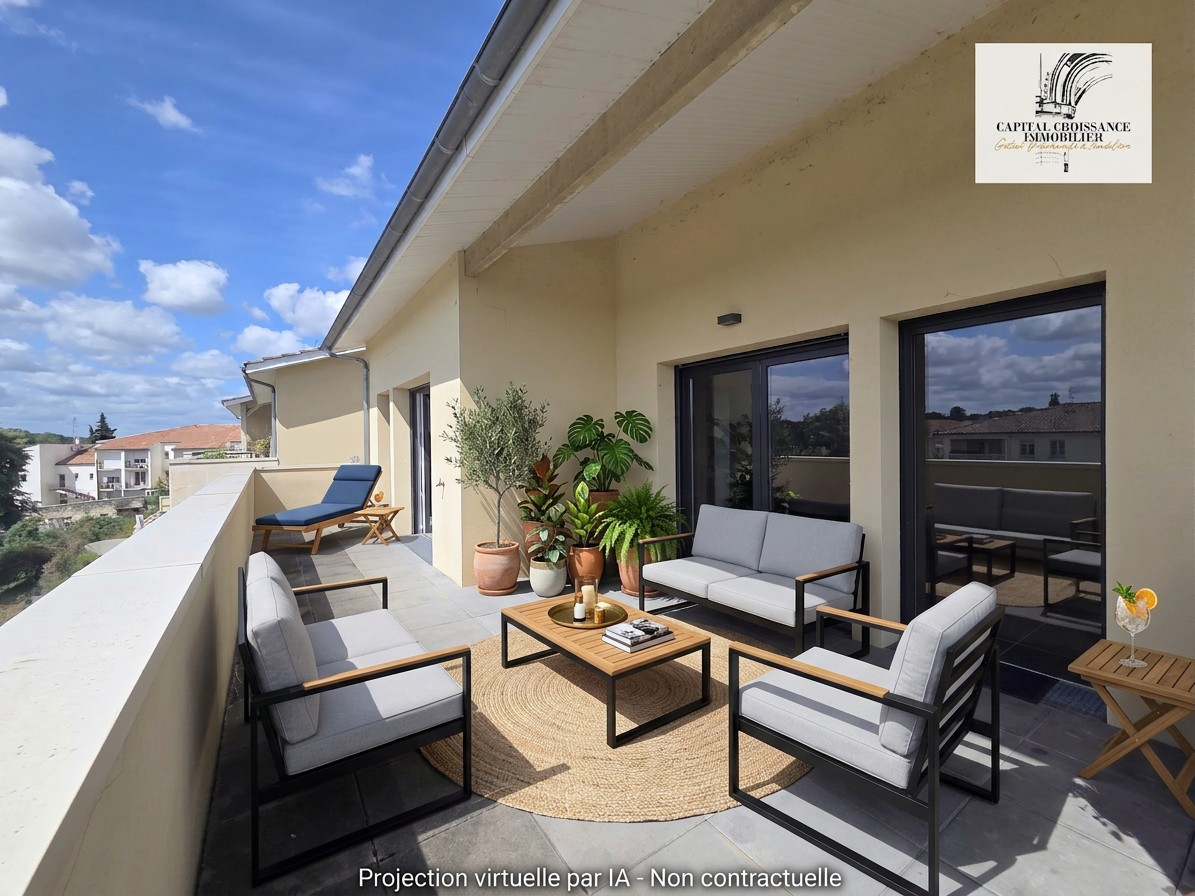 Appartement T3 sans vis-à-vis - LATRESNE