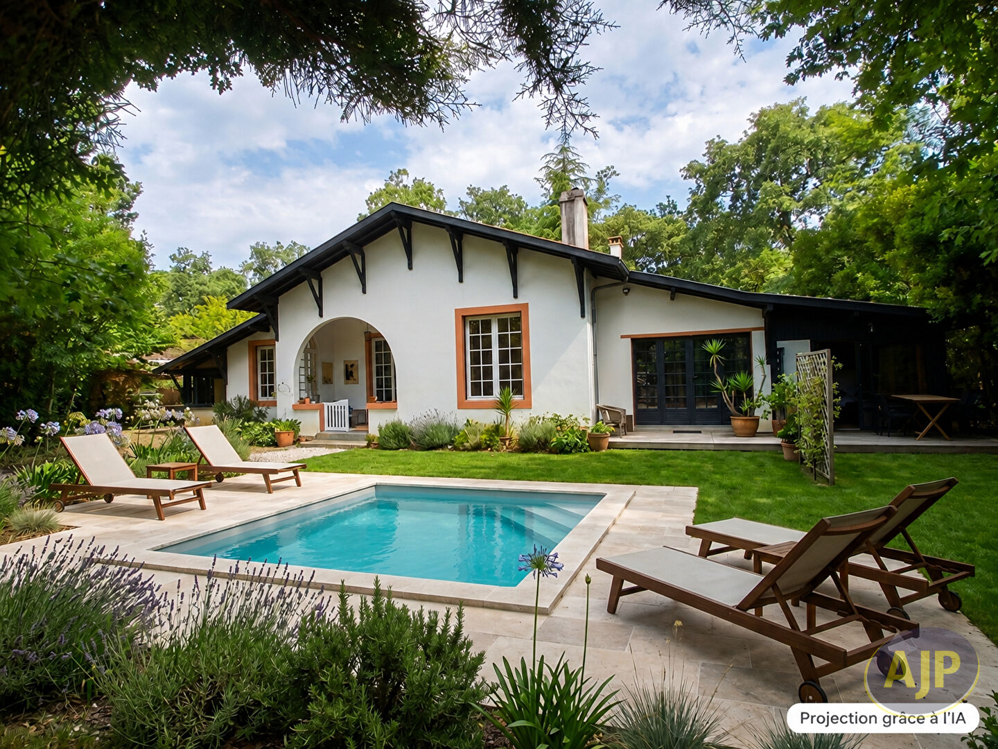 TAUSSAT VENTE EN VIAGER LIBRE BELLE VILLA - photo 2