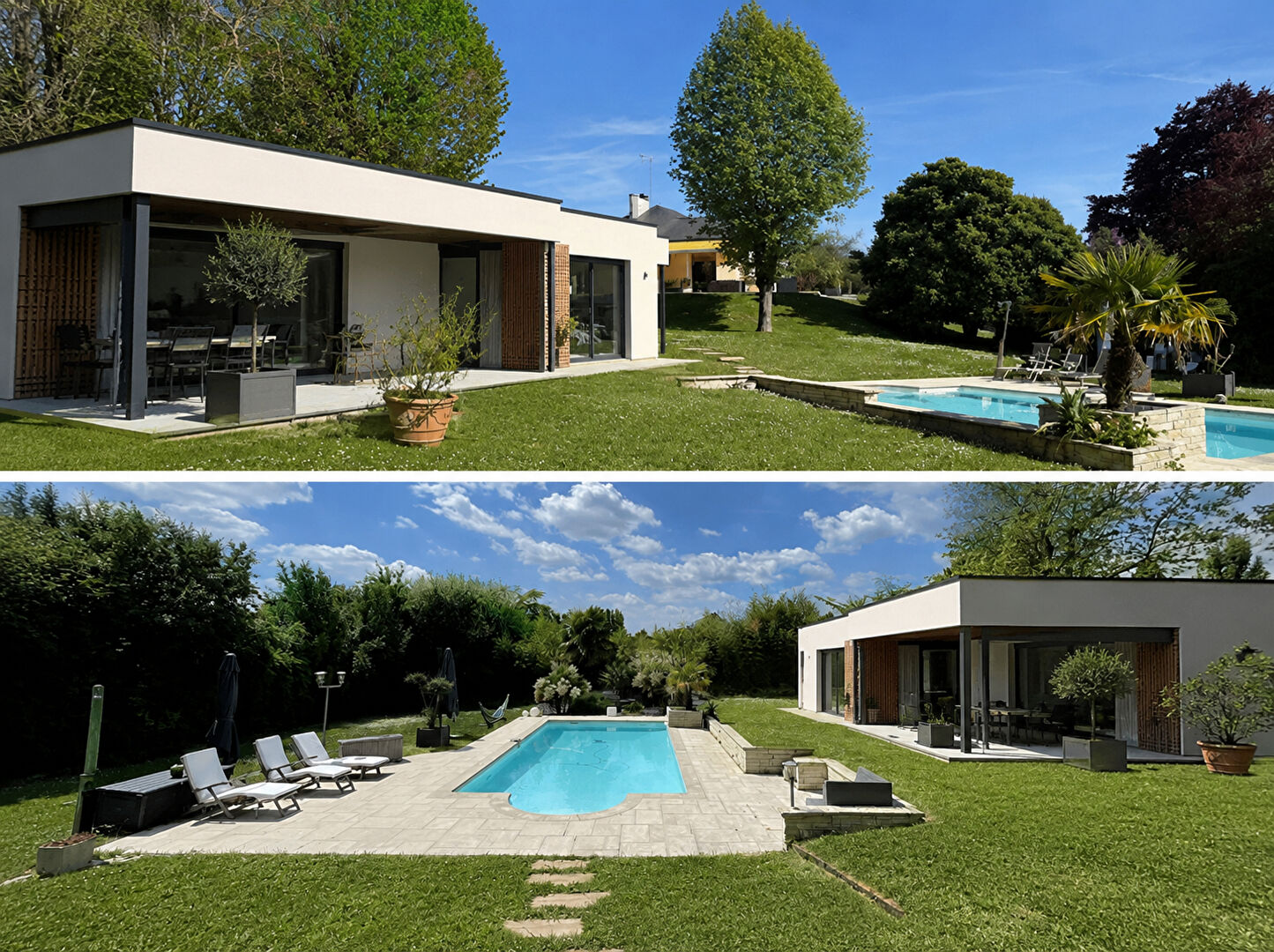 Terrain à bâtir de 1 315 m² avec piscine