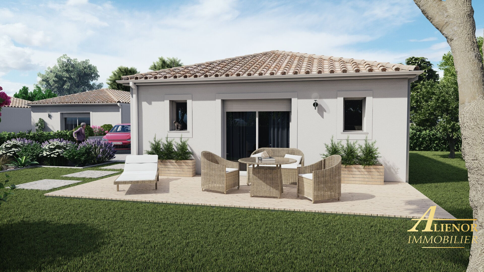 Maison neuve PMR disponible à la vente - Champcevinel