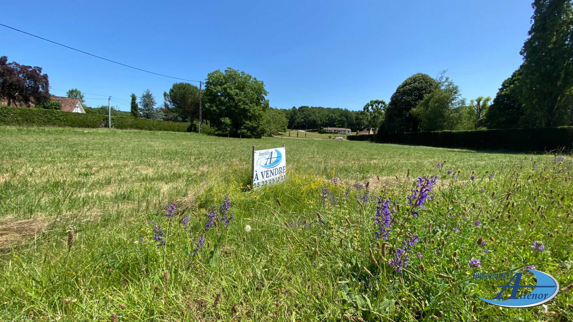 Photo Terrain plat constructible de 1354m², 24300 Saint-Front-la-Rivière image 2/4