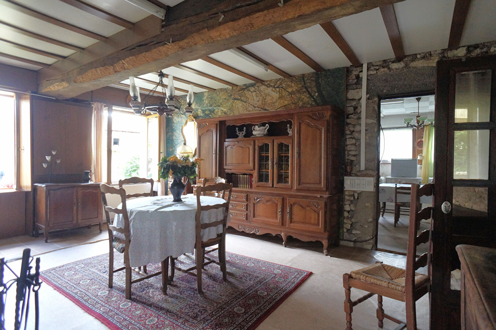 Photo Maison ancienne secteur Saint Maurice Le Vieil de 115m² habitable sur jardin de 1600m² image 5/6