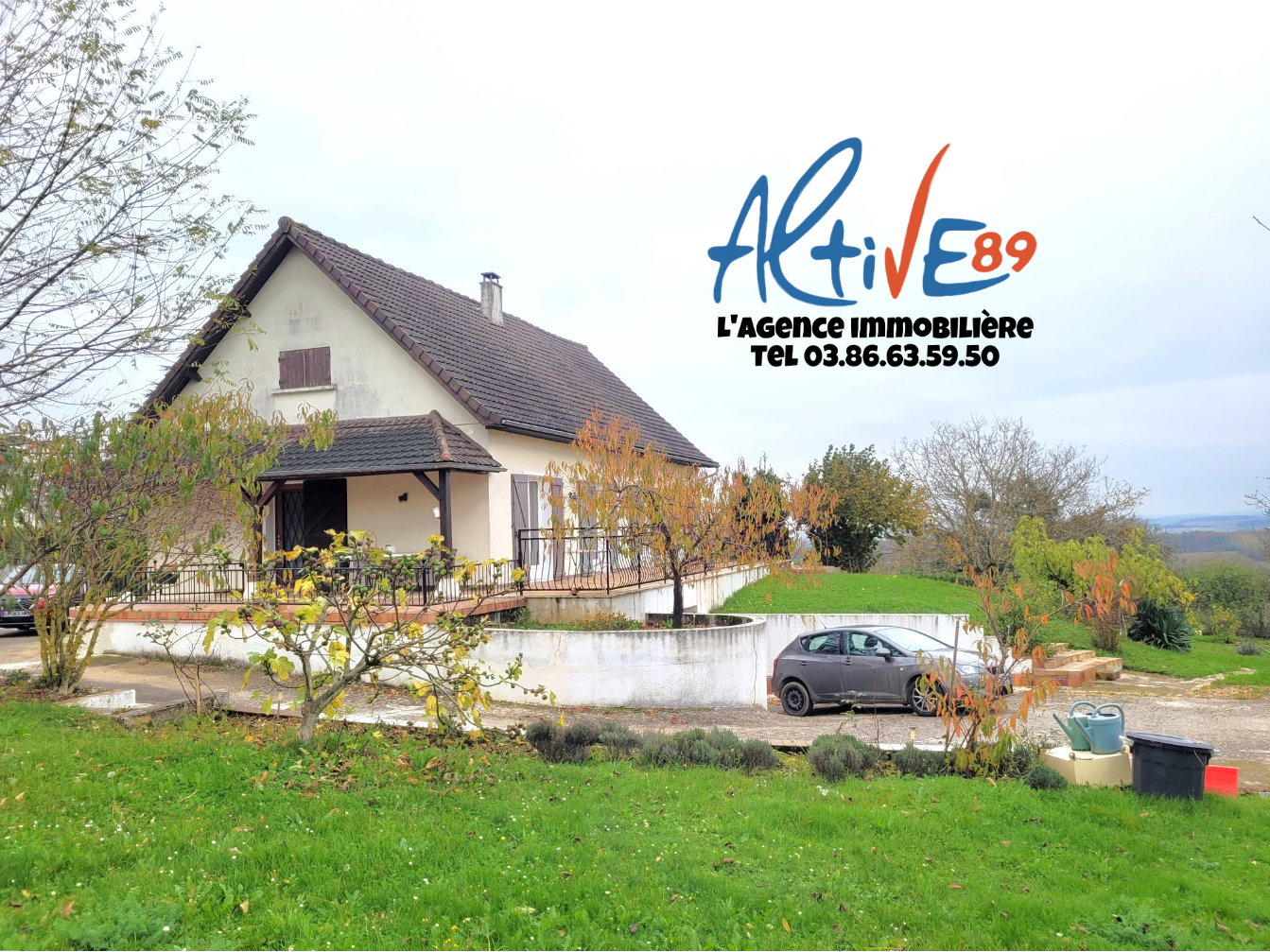 Photo Maison spacieuse de 155m² habitable sur la commune de Pourrain entre Toucy et Auxerre, village avec école. image 1/6