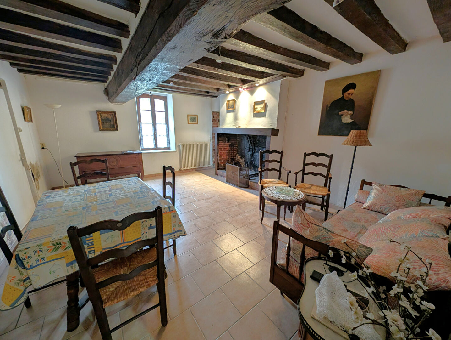 Photo Maison ancienne sur La Ferte Loupiere proche sortie autoroute, environnement calme image 4/6