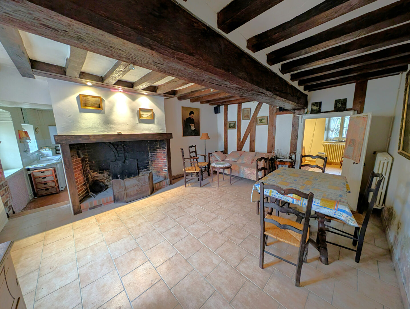 Photo Maison ancienne sur La Ferte Loupiere proche sortie autoroute, environnement calme image 5/6