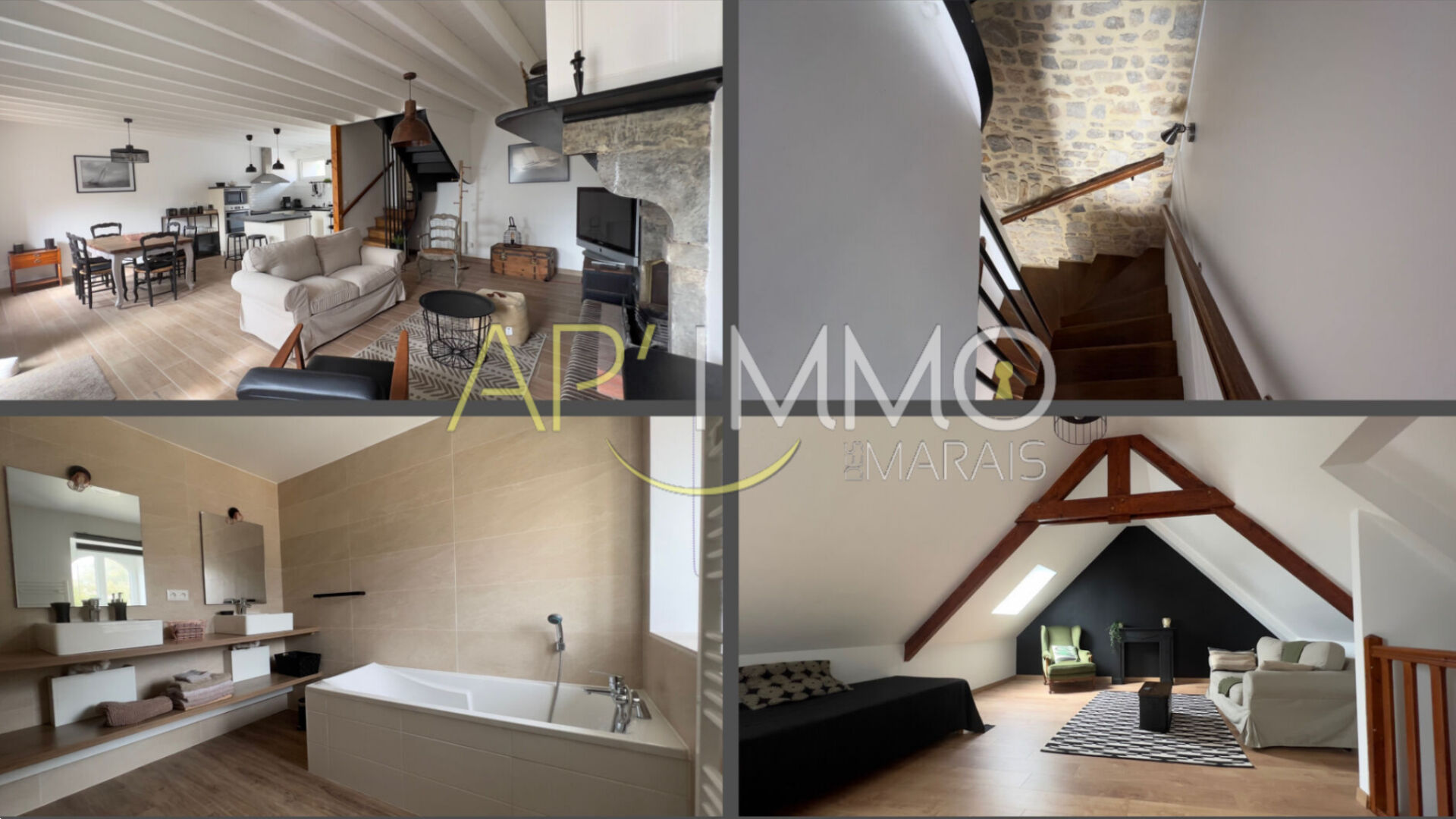 Agence immobilière de AP IMMO des Marais Carentan les marais - AP'IMMO DES MARAIS