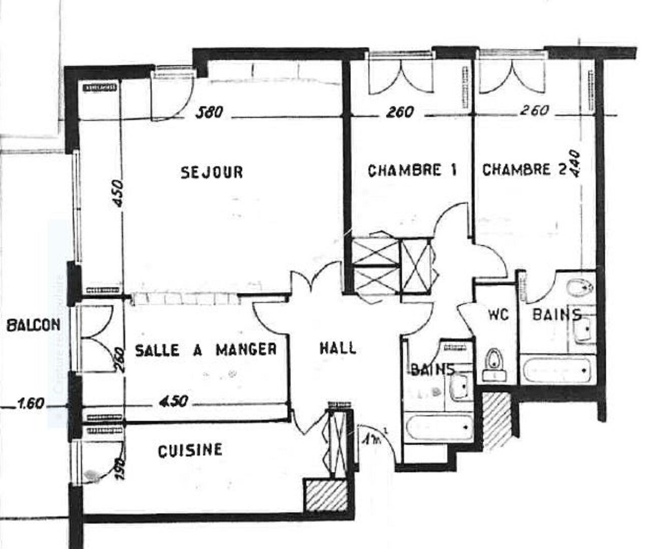 Photo Appartement 4 pièces 90 m² avec balcon vues dégagées image 4/6