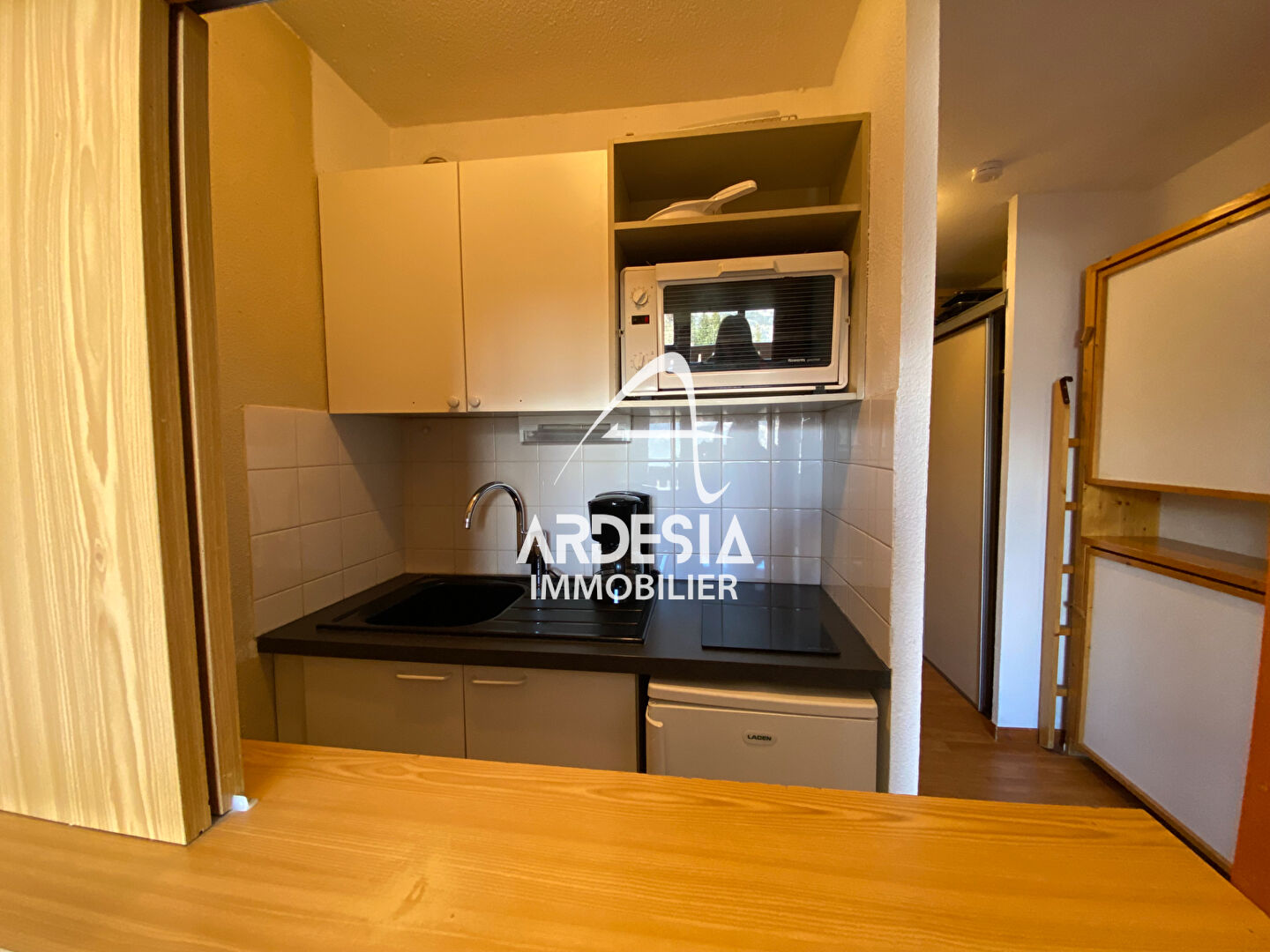 Photo Studio LES MELEZETS (4 couchages) 18.56 m²  VALFREJUS image 5/6