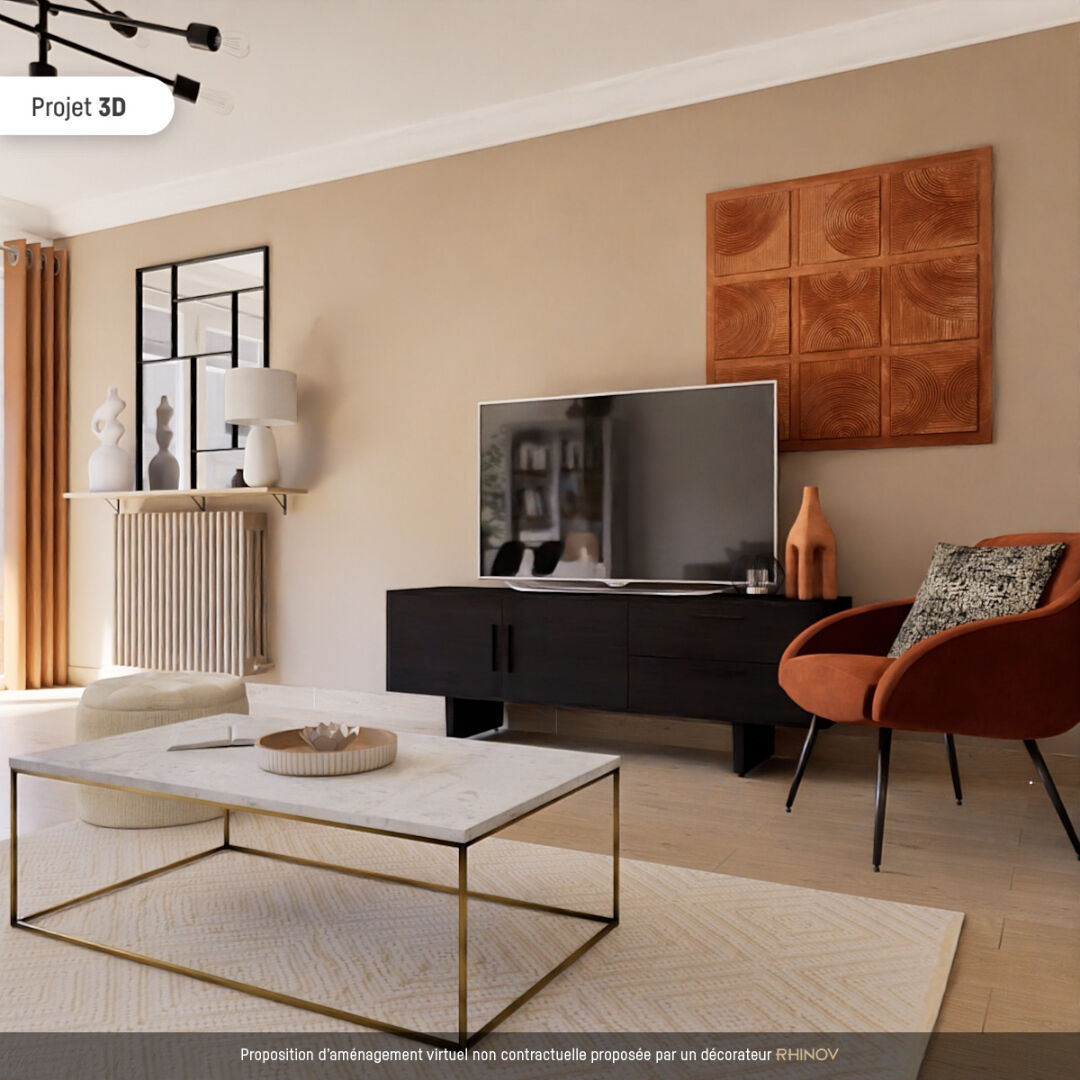 Photo PARIS VIII - TRIANGLE D'OR - GEORGES V - 3 pièces vue tour Eiffel image 4/6