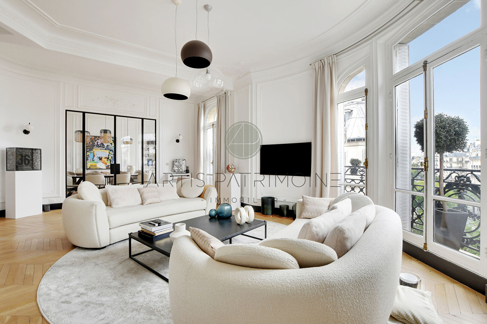 PARIS XVII - PLAINE MONCEAU - APPARTEMENT D'EXCEPTION FAMILIAL