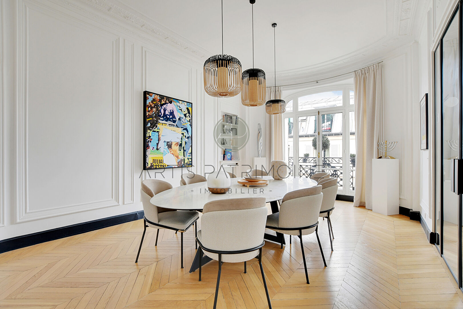 Photo PARIS XVII - PLAINE MONCEAU - APPARTEMENT D'EXCEPTION FAMILIAL image 4/6