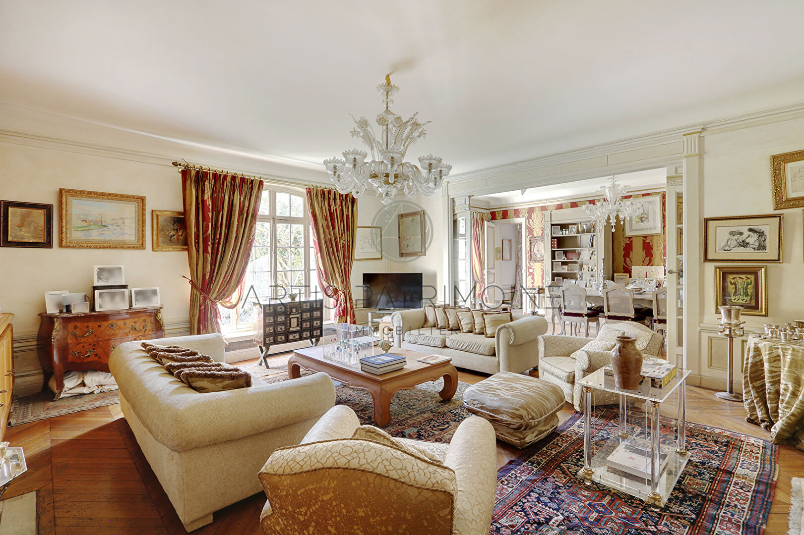 Photo PARIS XVI - HENRI MARTIN - APPARTEMENT DE RECEPTION image 2/6