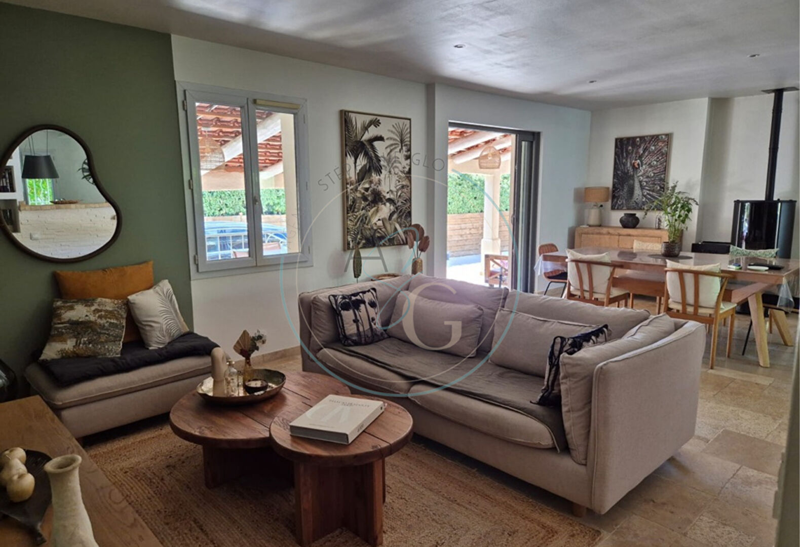 Photo COGOLIN - Maison de plain-pied 4 chambres, rénovée, à 10 min du centre de Cogolin image 6/6