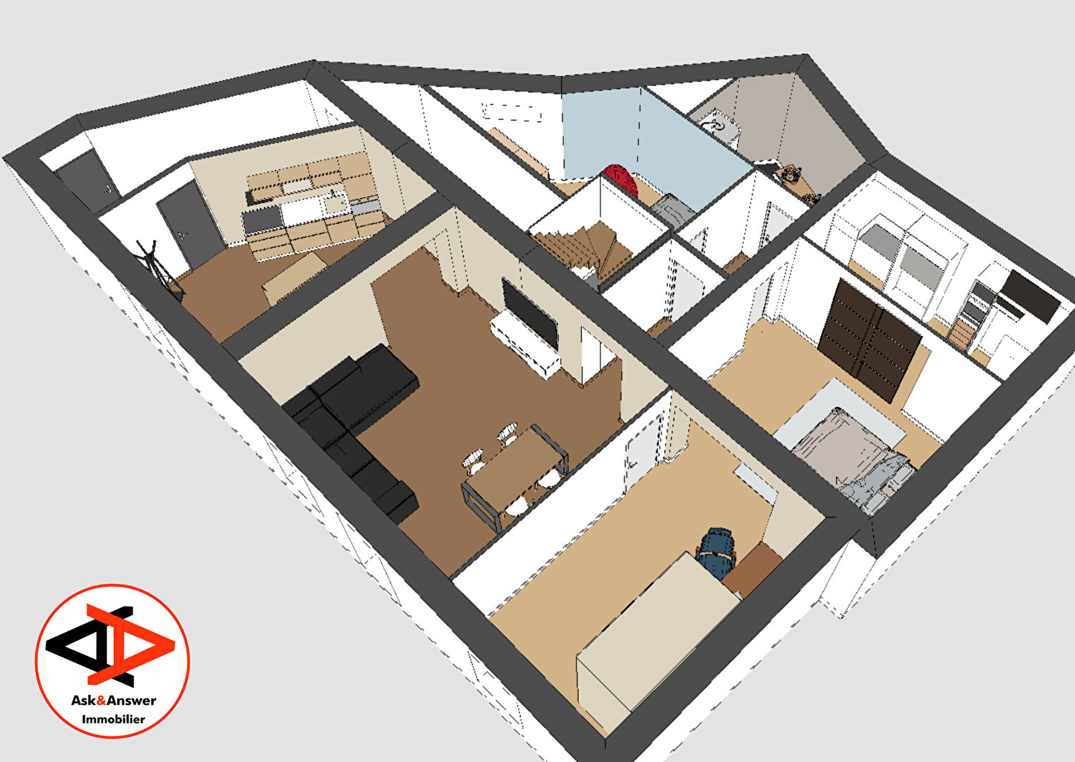 Immeuble 270 m2