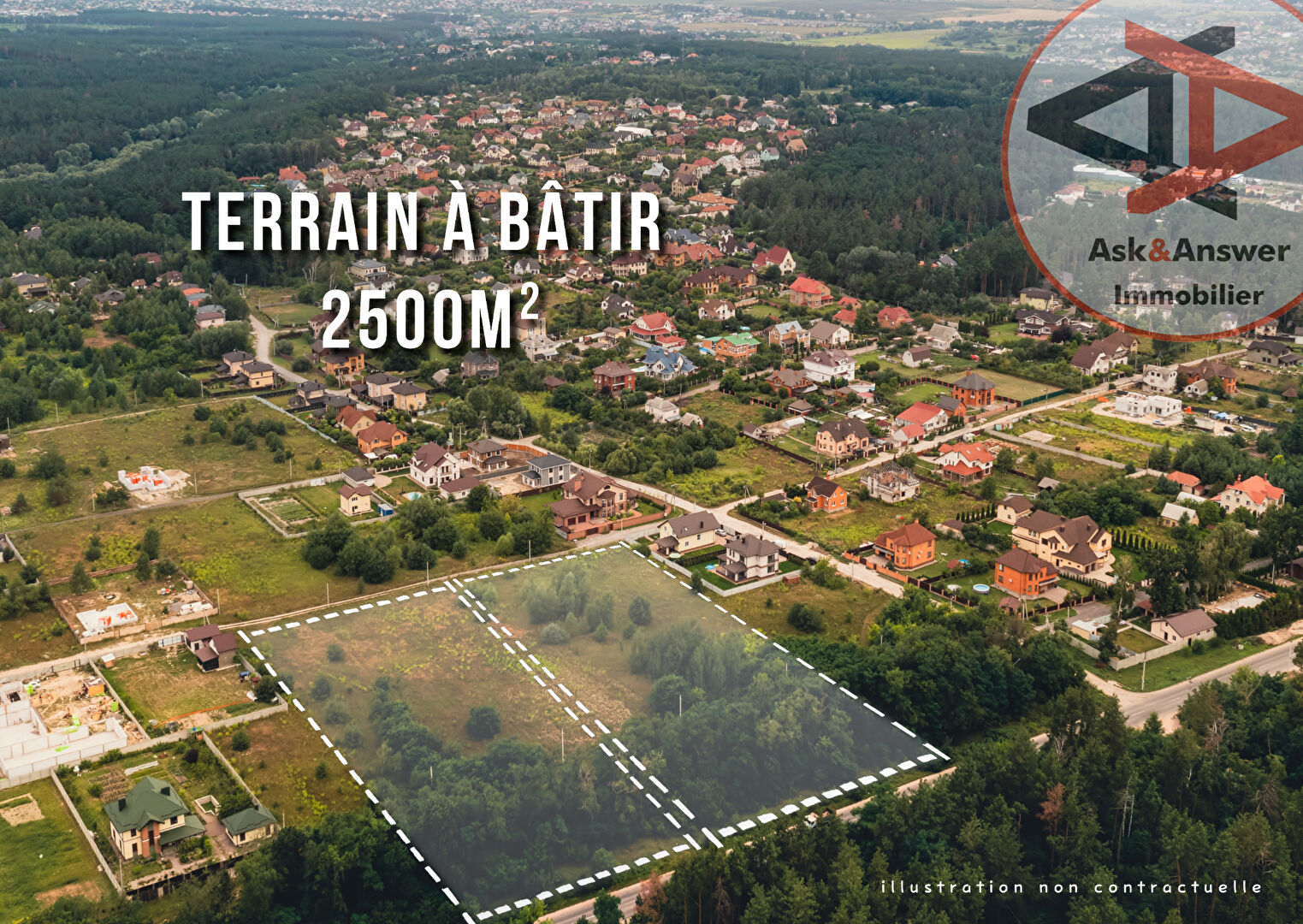 Terrain Savigne Sur Lathan 2500 m2