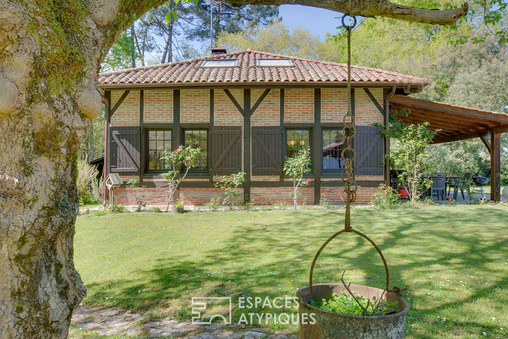 Photo Propriété landaise de caractère au coeur de la nature image 6/6