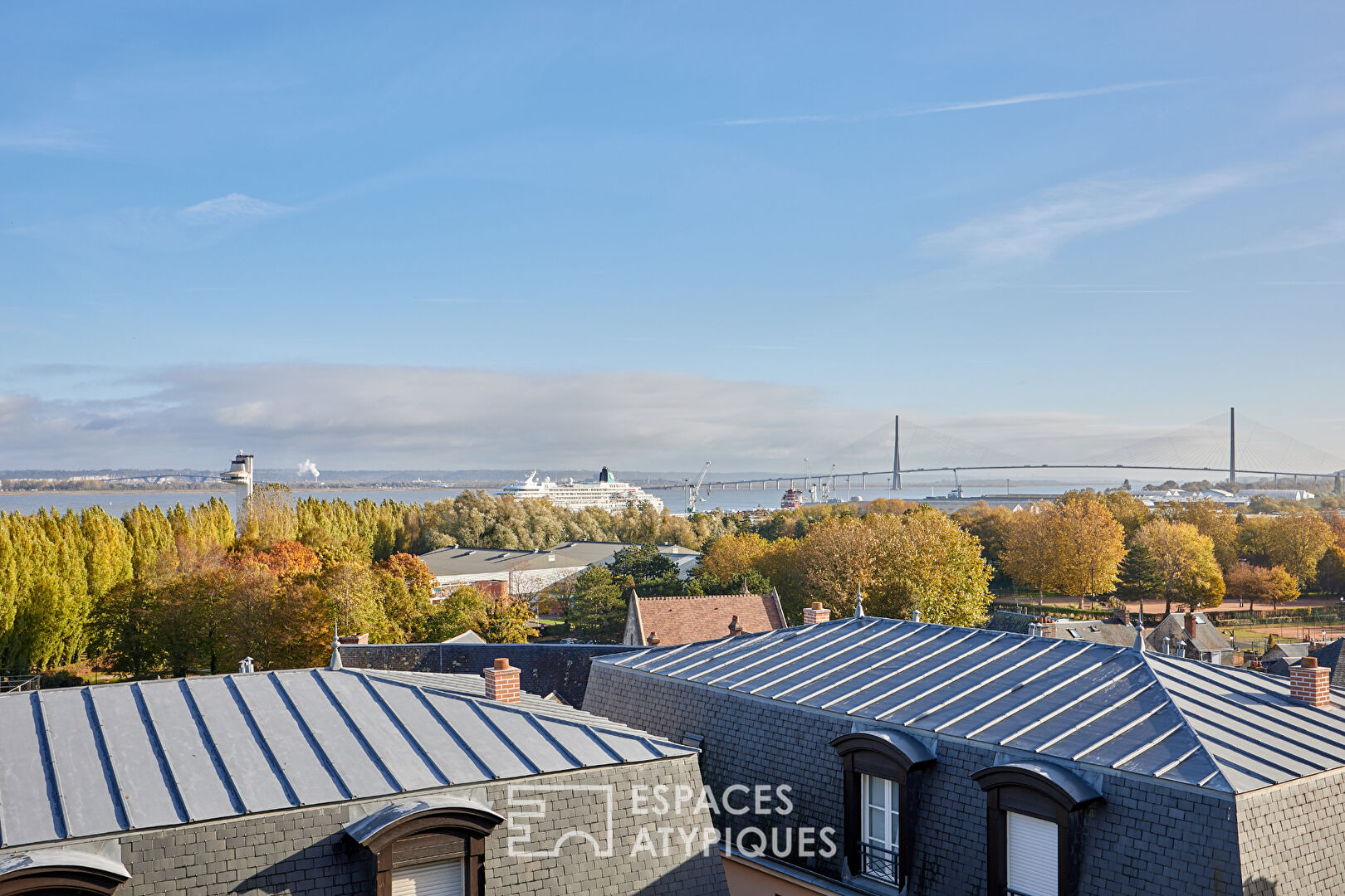 Photo Maison de ville de Caractère avec vue Pont de Normandie image 3/6