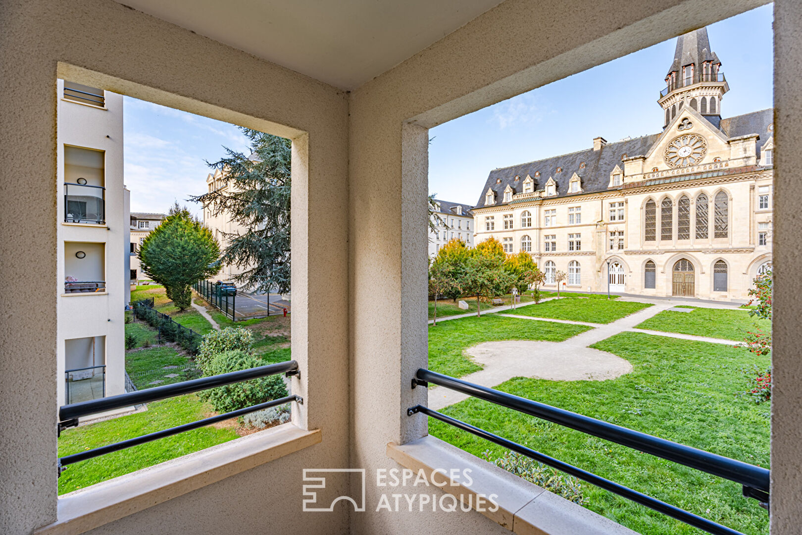 Appartement lumineux avec balcon et vue dégagée imprenable
