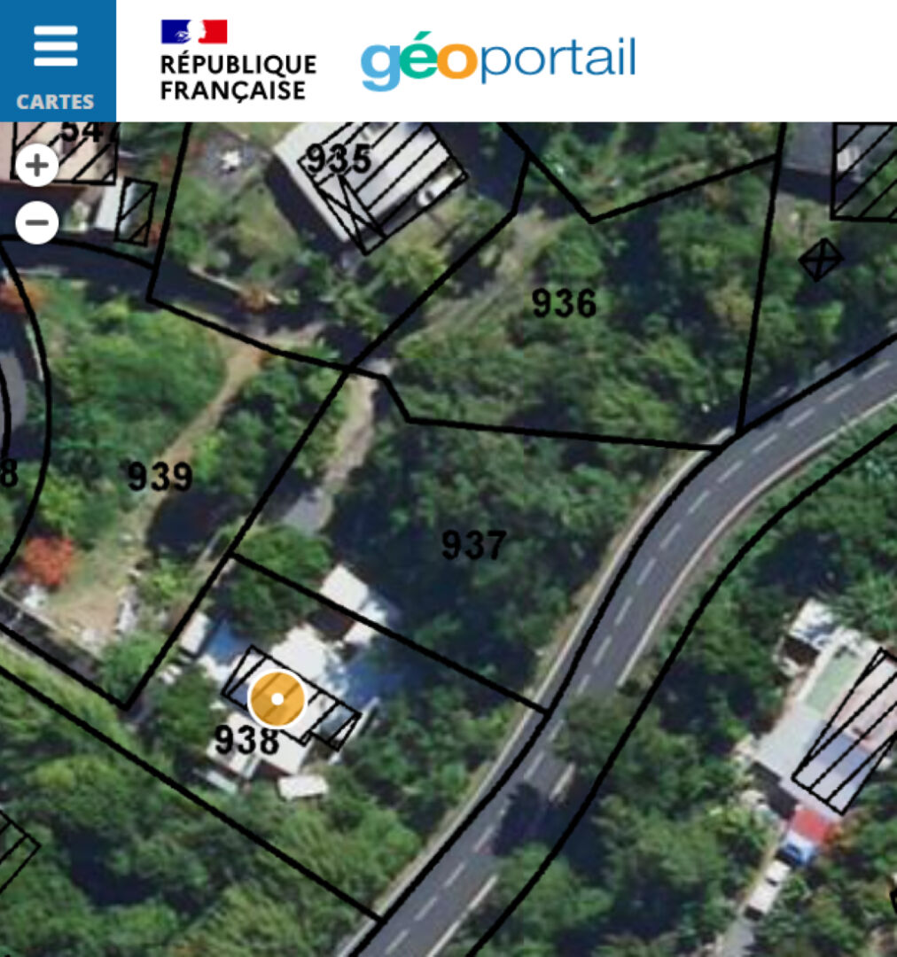 Terrain Saint Denis 783 m2