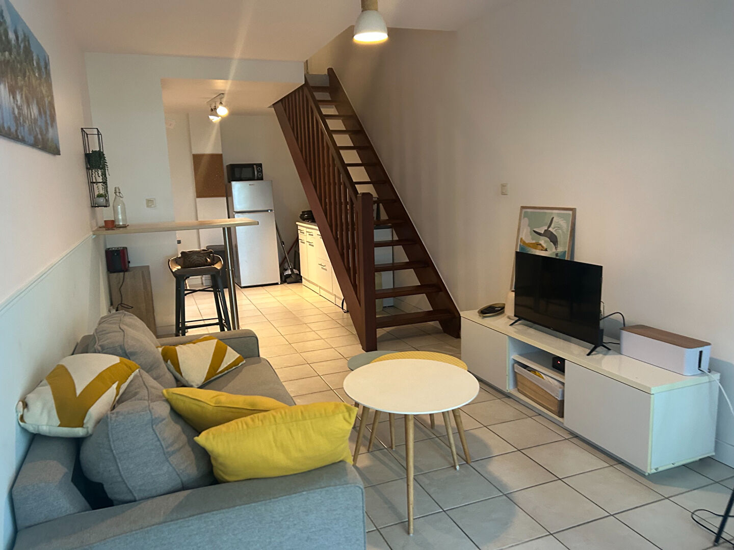 Appartement T2 Meublé avec jardin   - Piton St Leu
