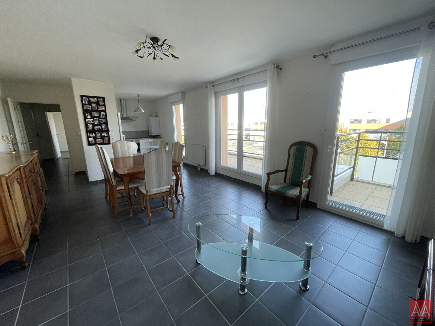 Photo Appartement Fleury Sur Orne 2 pièce(s) 56 m2 avec terrasse et garage image 2/6