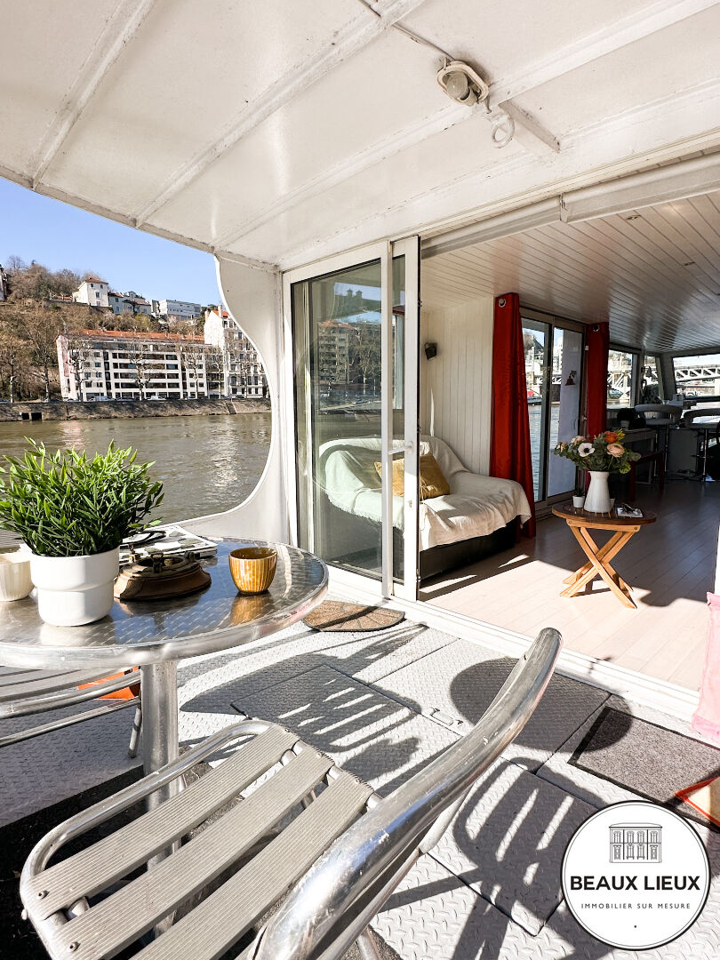 Photo LYON 2 -  Perrache belle péniche Bureaux de 185 m2 image 5/6