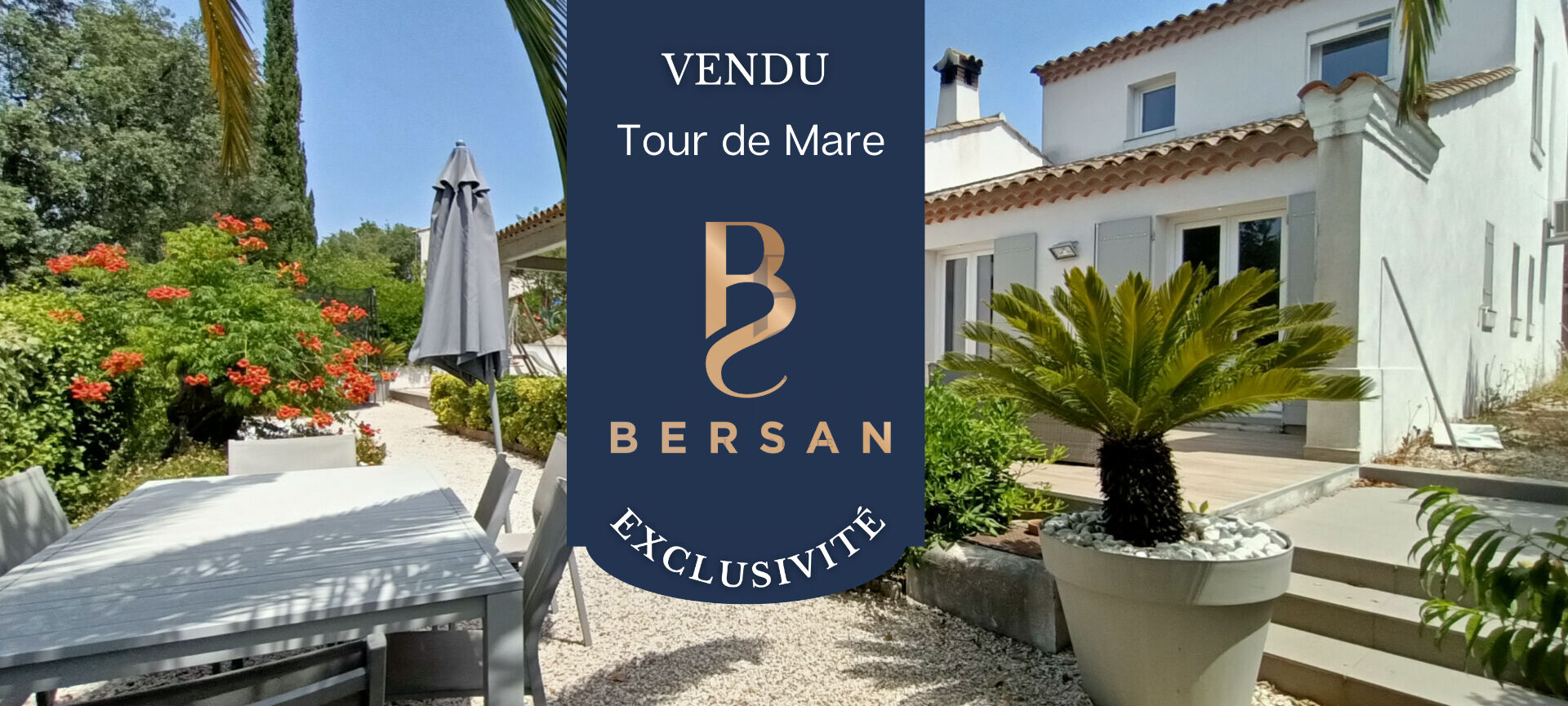 ** VENDU PAR VOTRE AGENCE BERSAN Immobilier** VILLA FREJUS TOUR DE MARE