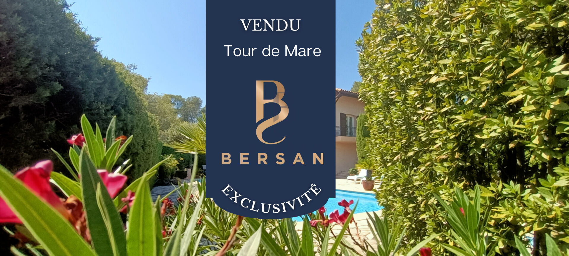 ** VENDU PAR VOTRE AGENCE BERSAN Immobilier**  VILLA TOUR DE MARE