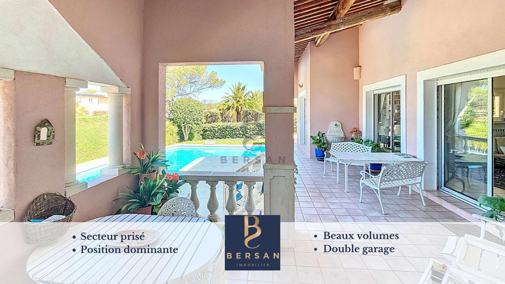 Agence immobilière de BERSAN Immobilier Valescure