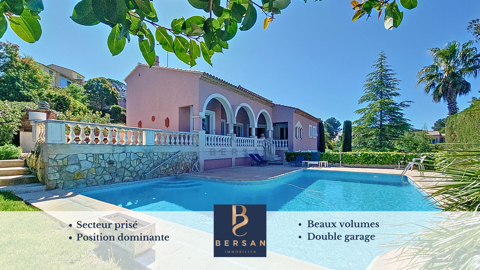 Agence immobilière de BERSAN Immobilier Valescure