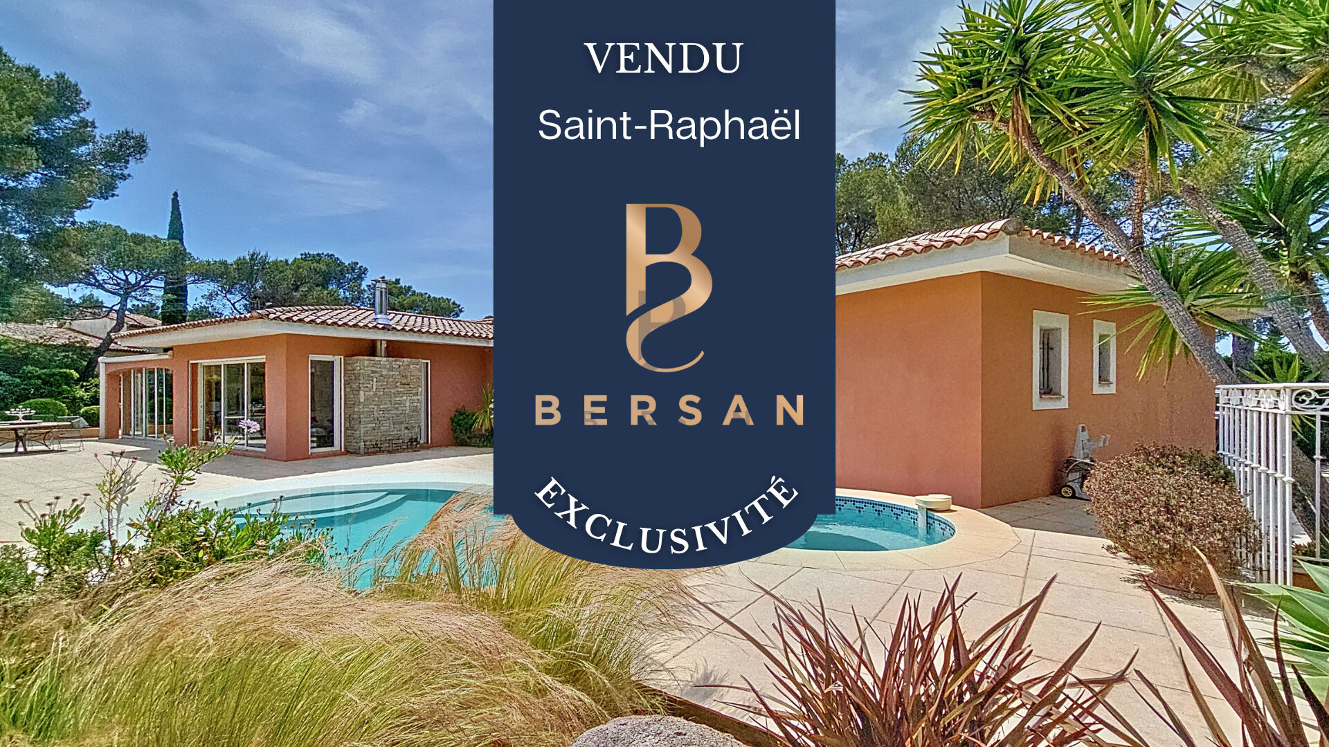 ** VENDU PAR VOTRE AGENCE BERSAN Immobilier**  VILLA SAINT RAPHAEL HAUT DE BOULOURIS