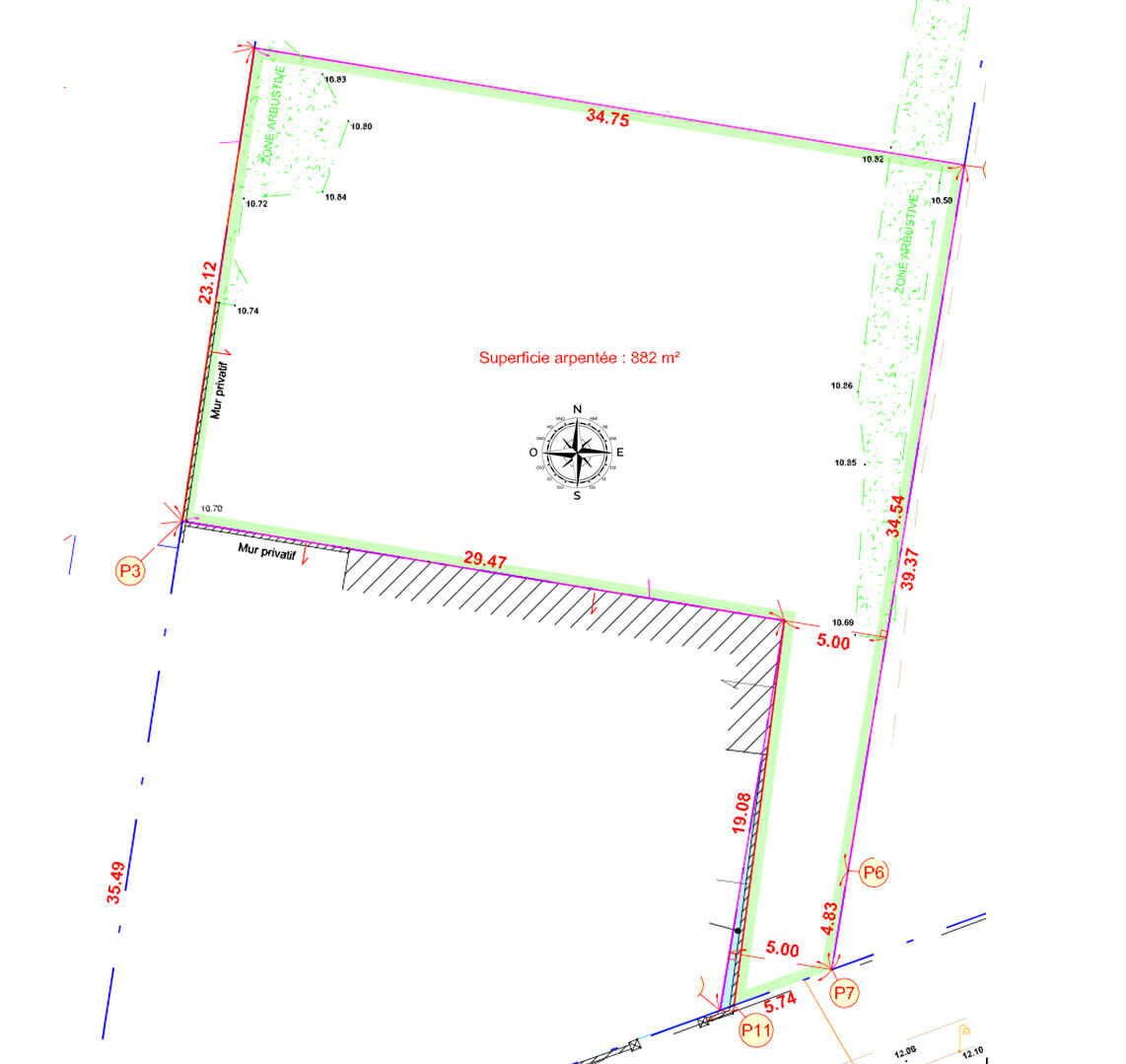 Photo TERRAIN CONSTRUCTIBLE 882 M2 - SAINTE SOULLE image 4/4