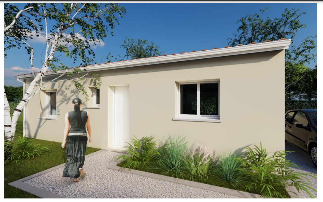 Photo Terrain Tauriac 600 m2 image 3/3