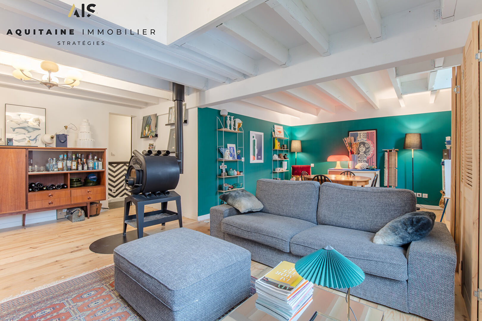 Photo AQUITAINE IMMOBILIER STRATEGIES - NOUVEAUTE - BEGLES MAISON T2/T3 87 M² + TERRASSE 26 M². image 2/6