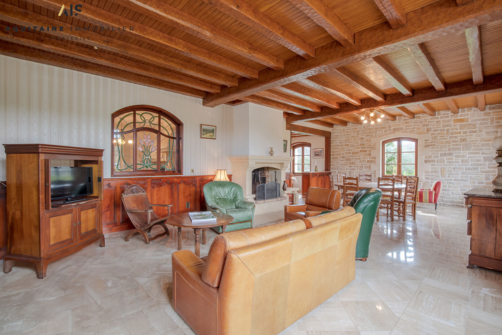 Photo AQUITAINE IMMOBILIER STRATEGIES - DOMAINE FORESTIER AVEC MAISON ET ETANG PRIVE - PARCELLE 80 HECTARES image 5/6