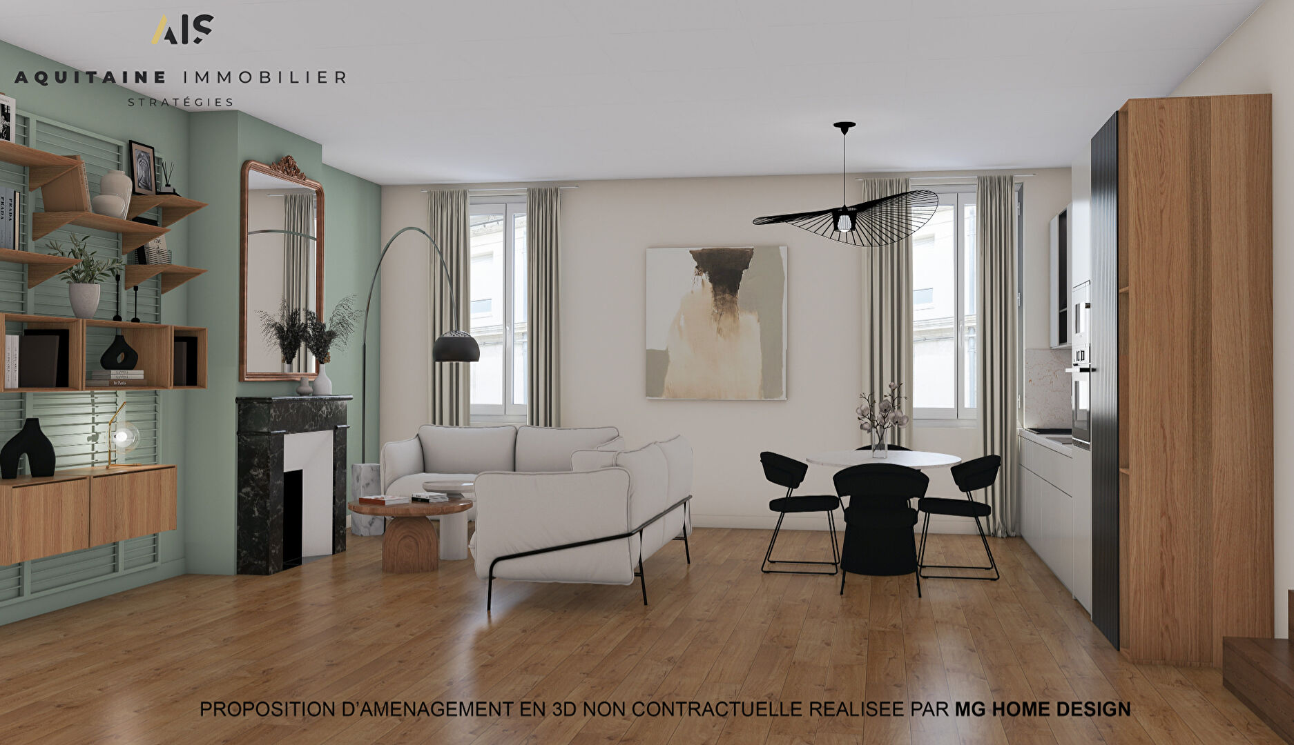 Photo OFFRE D'ACHAT ACCEPTEE - AQUITAINE IMMOBILIER STRATEGIES - NOUVEAUTE - ECHOPPE 114 M² - BORDEAUX SAINT NICOLAS - GARAGE. EXTERIEUR DE 30 M². image 2/6