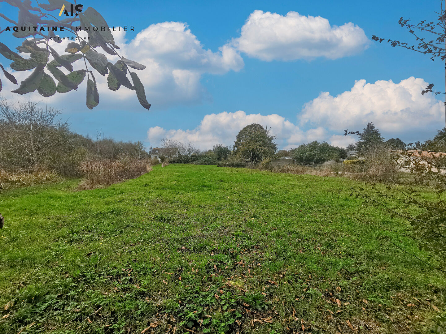 Photo NOUVEAUTE - AQUITAINE IMMOBILIER STRATEGIES - TERRAIN CONSTRUCTIBLE NON VIABILISE 1632 M². image 2/2