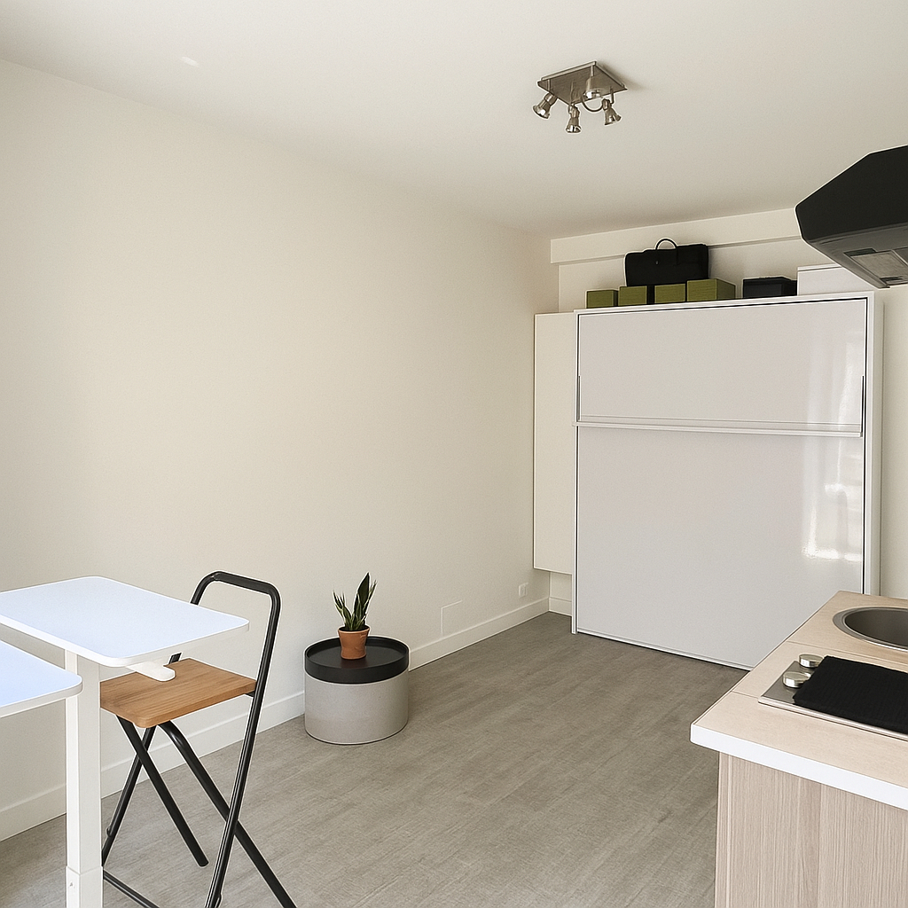 Photo Studio refait à neuf - 75010 Paris - Bichat image 2/3